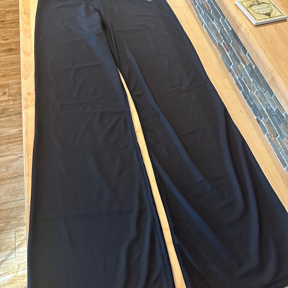 Black Wide-Leg Pants